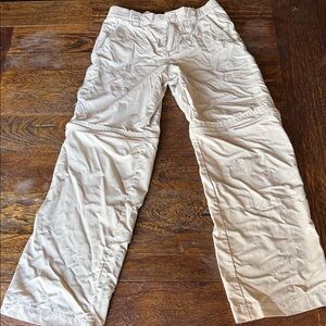 Columbia Boys Convertible Tan Cargo Pants (138)